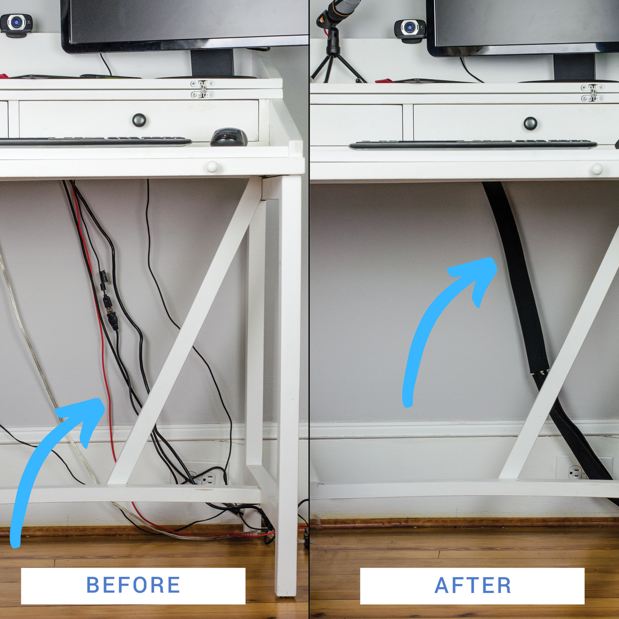 TV Wire Hider - Cord & Cable Managment
